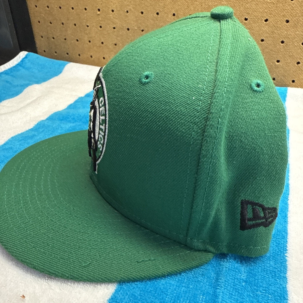 New Era 59Fifty Boston Celtics Fitted Cap Green NBA Basketball 17 Championships