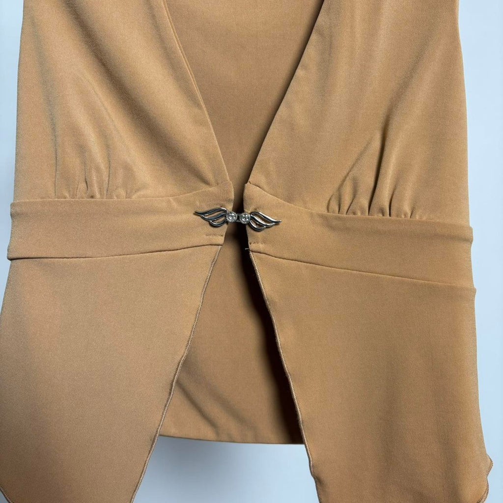 I.AM.GIA Kaia Top in Tan Size Small