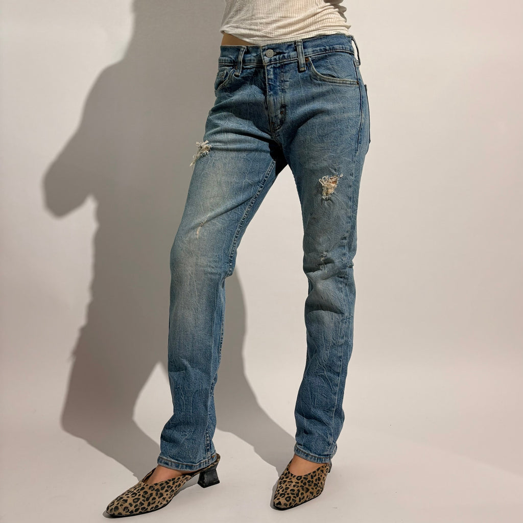 Vintage Levi's 501 Straight Leg Jeans - 30/30