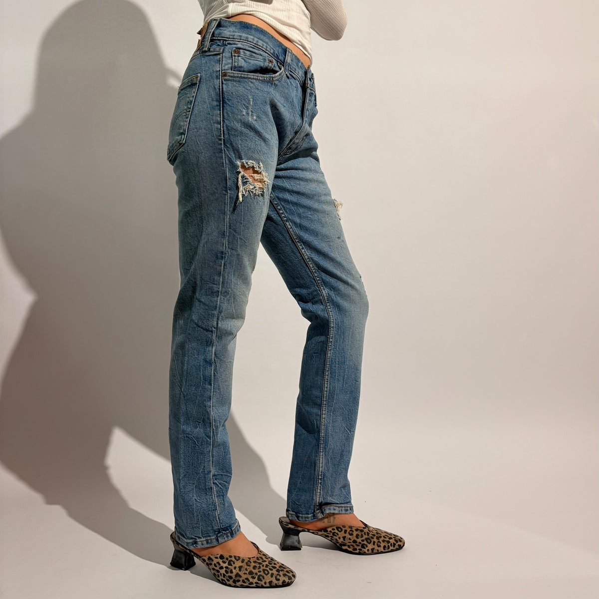 Vintage Levi's 501 Straight Leg Jeans - 30/30