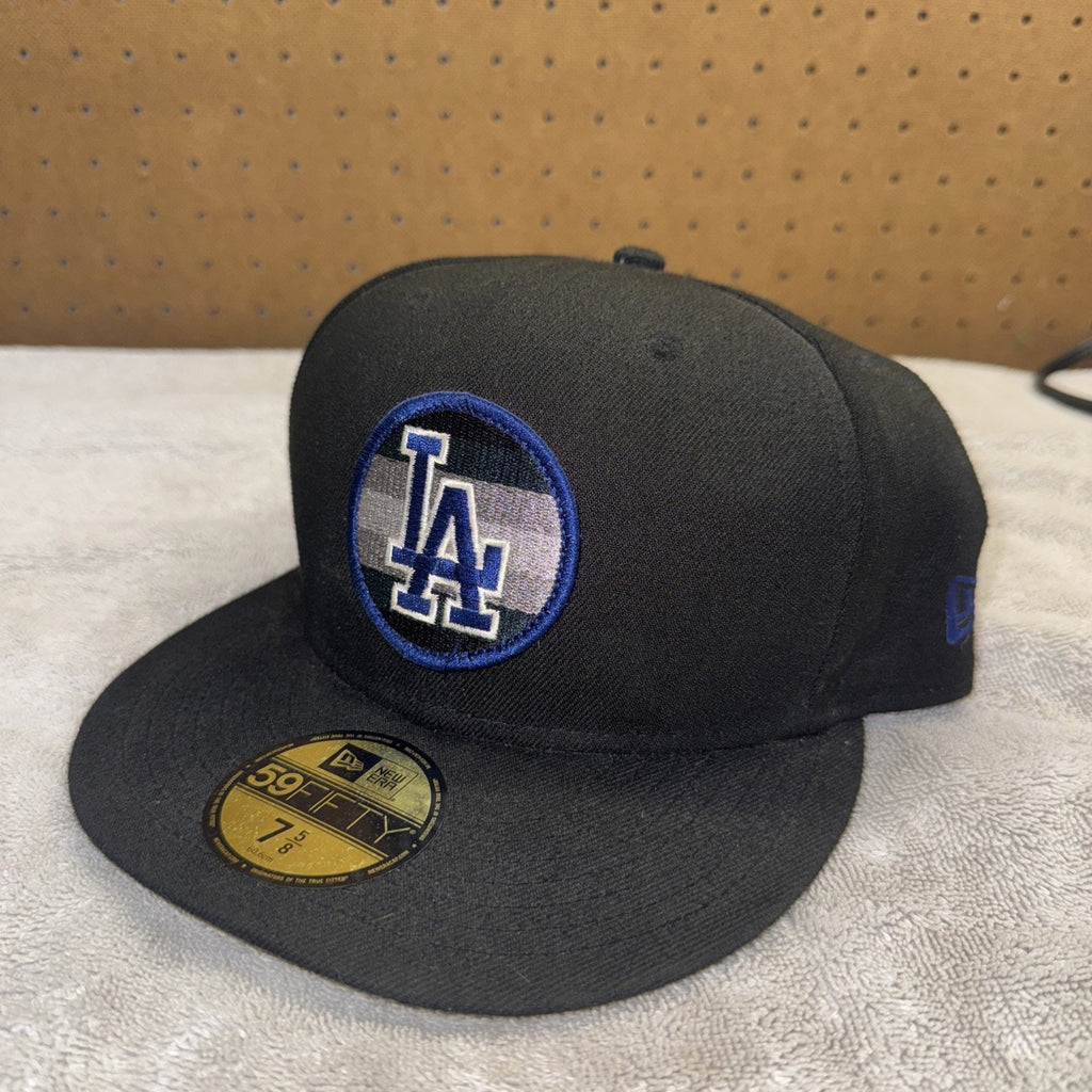 Los Angeles LA Dodgers 59fifty fitted Black Royal New Era