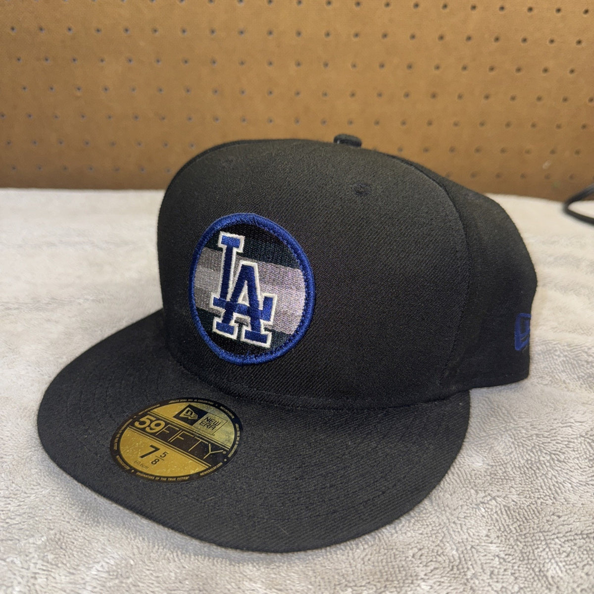Los Angeles LA Dodgers 59fifty fitted Black Royal New Era