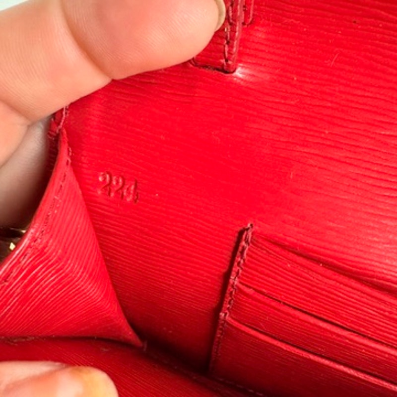 Prada Vitello & Fabric Move Red Crossbody Wallet