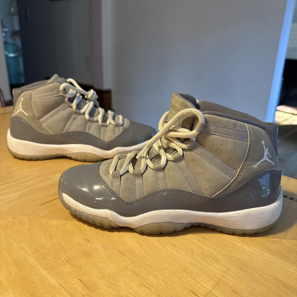Size 7Y- GS Nike Air Jordan 11 Cool Grey 378038-005 RARE 2021 Women’s 8.5