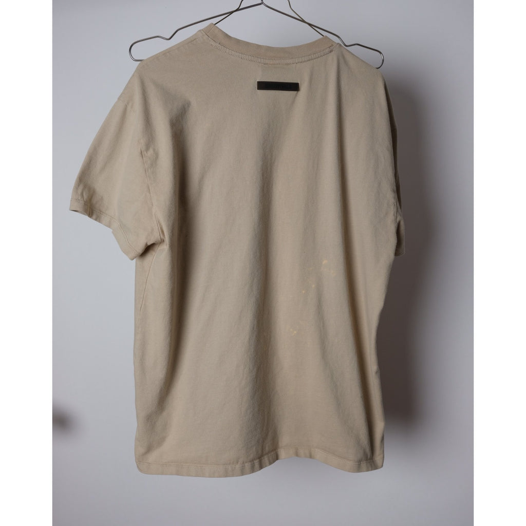 Essentials Fear Of God Distressed Tee Shirt - Mens Small