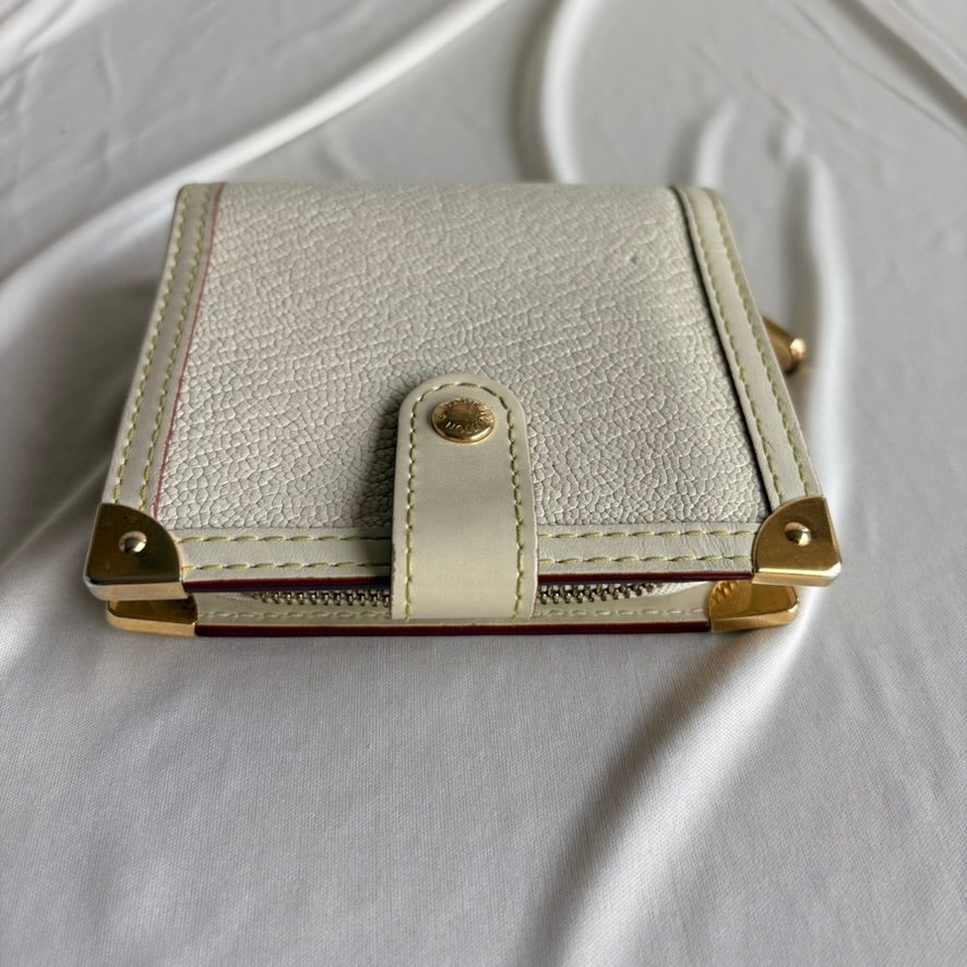 Louis Vuitton Suhali Leather Compact Zippy Wallet - Serial M12057