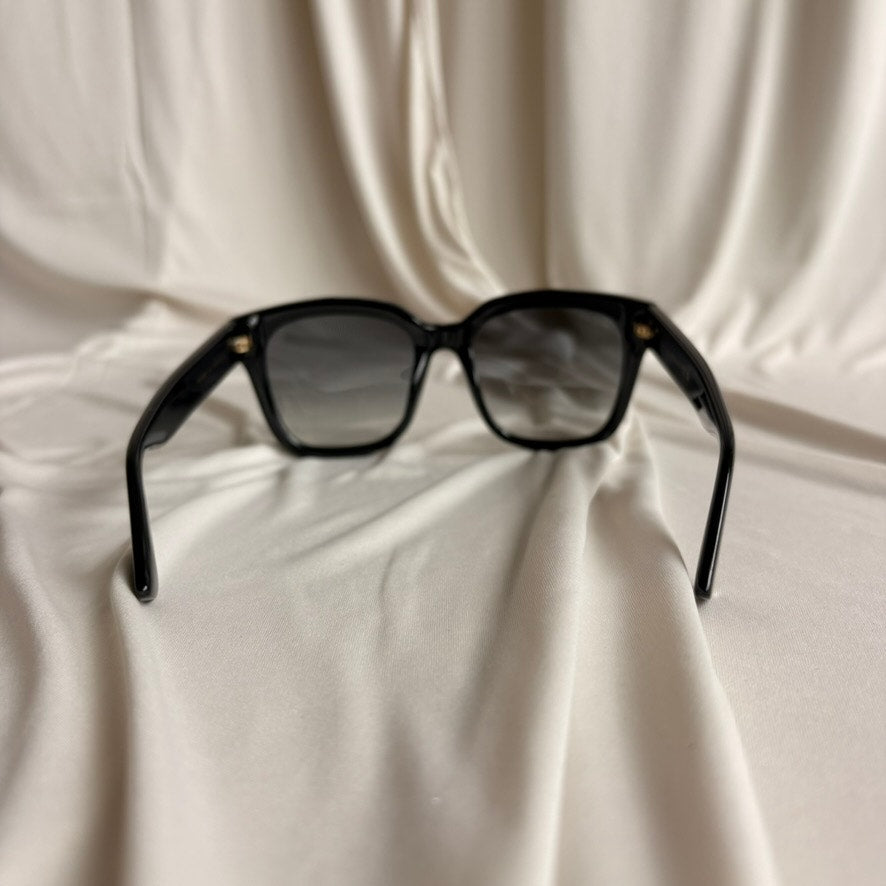 Gucci GG1338S Unisex Sunglasses - Black Acetate, Gold GG Logo, Brand New