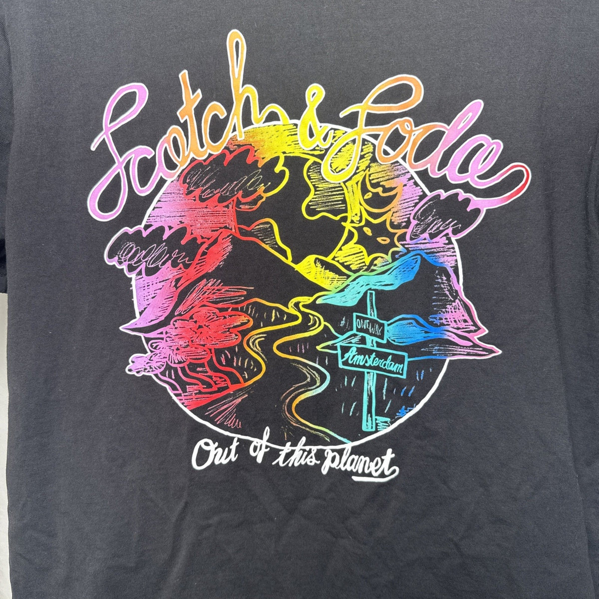 Scotch & Soda Amsterdam Tee Shirt Top Size M Out of This Planet