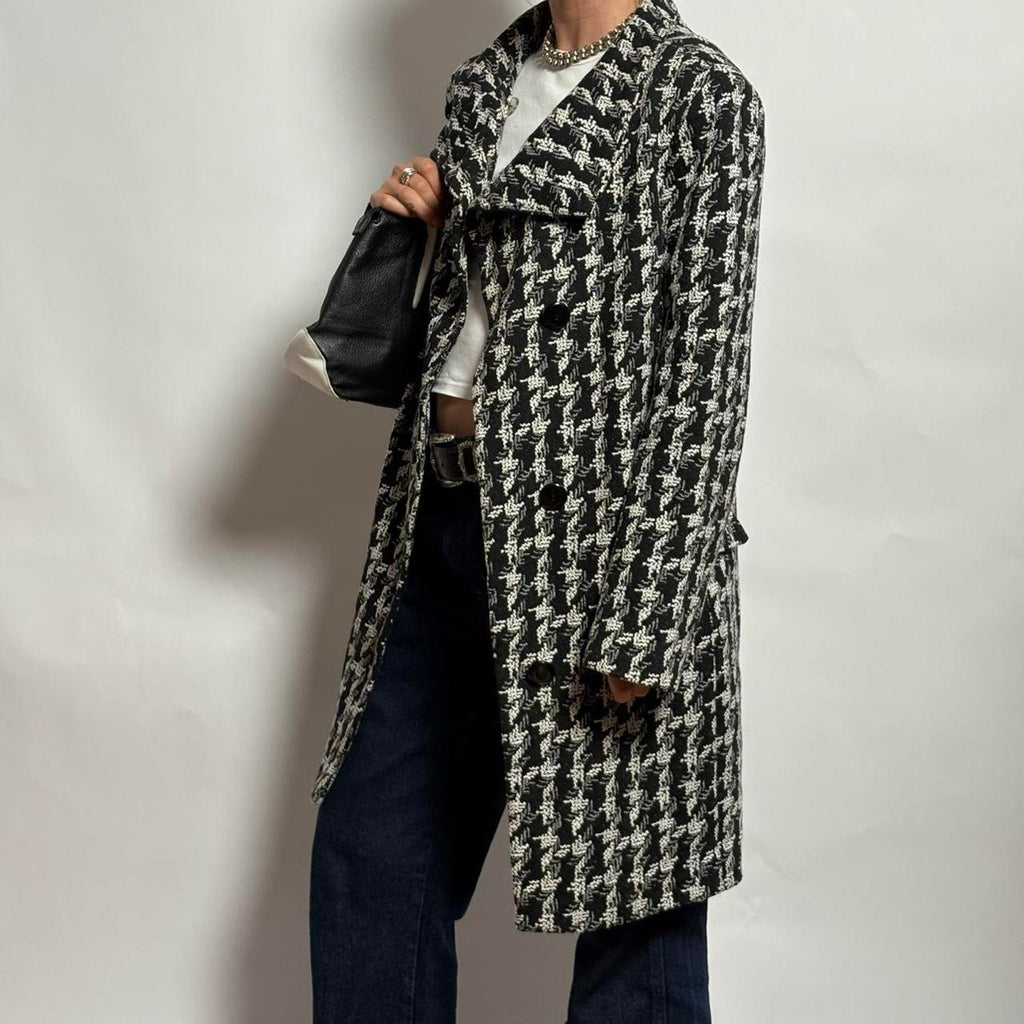 Le Château Canadian Houndstooth Coat - Small