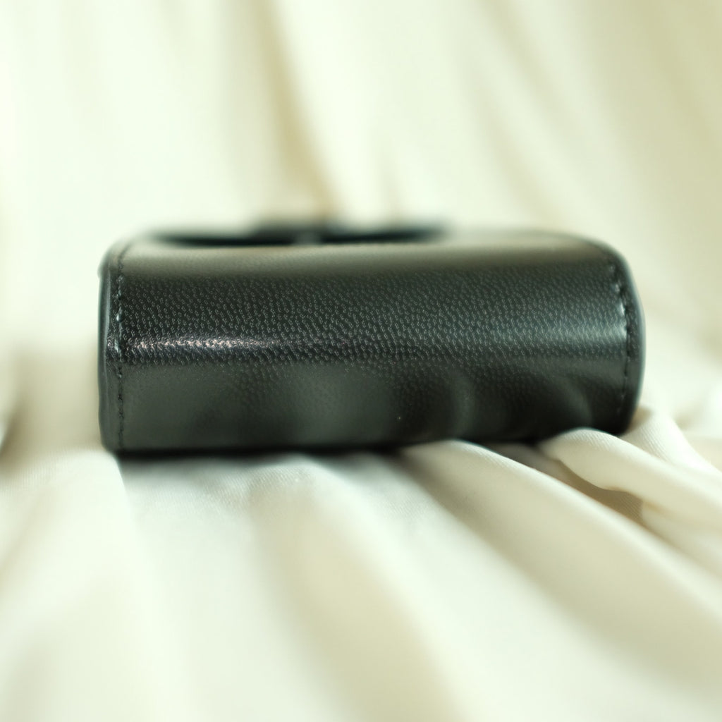 Valentino Crossbody Bag - Black Leather, Gunmetal Hardware