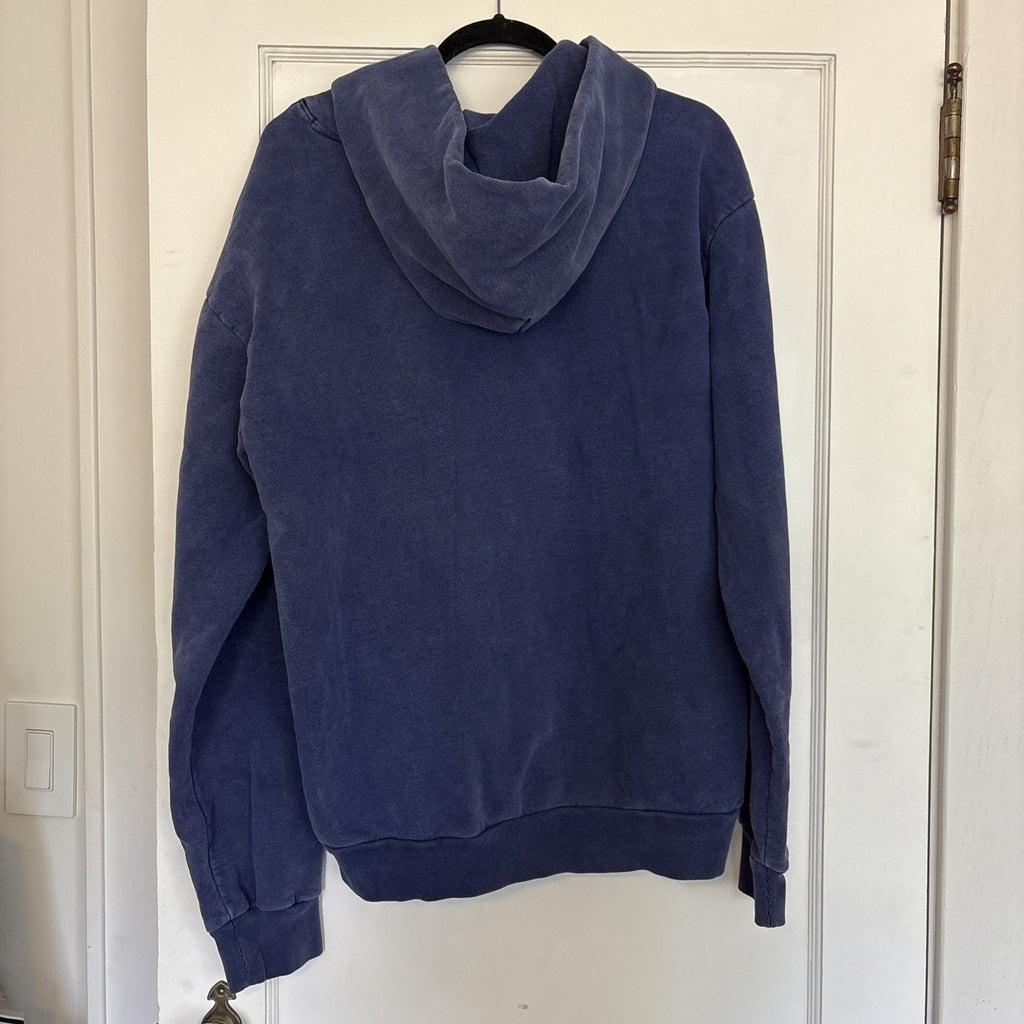 Vintage Blue Diet Starts Monday Hoodie - L - "Feel The Burn"