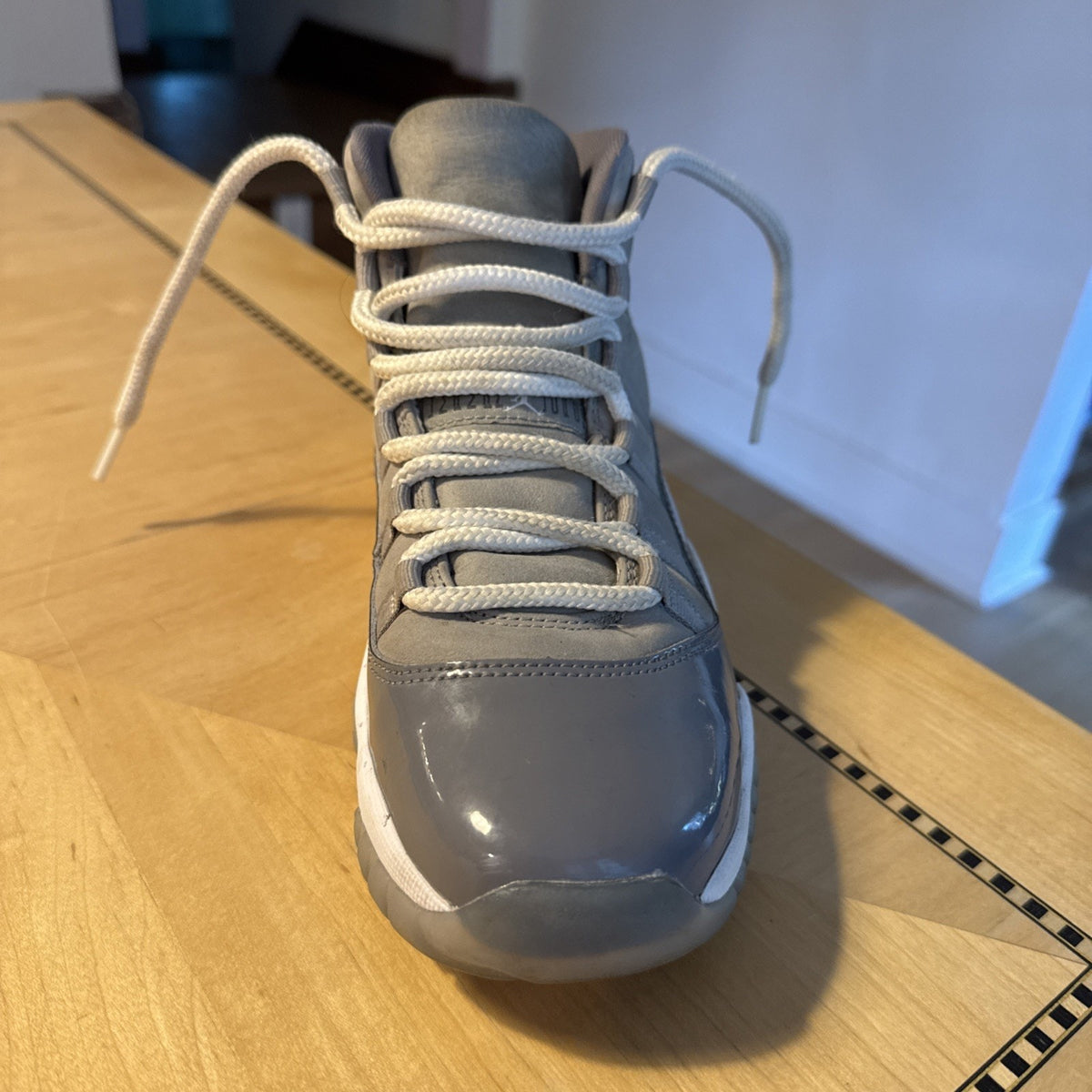 Size 7Y- GS Nike Air Jordan 11 Cool Grey 378038-005 RARE 2021 Women’s 8.5