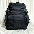 Versace Allover Neo Nylon Backpack Black NWT