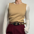 Vintage J.Crew Wool-Cotton Sweater Vest - xs
