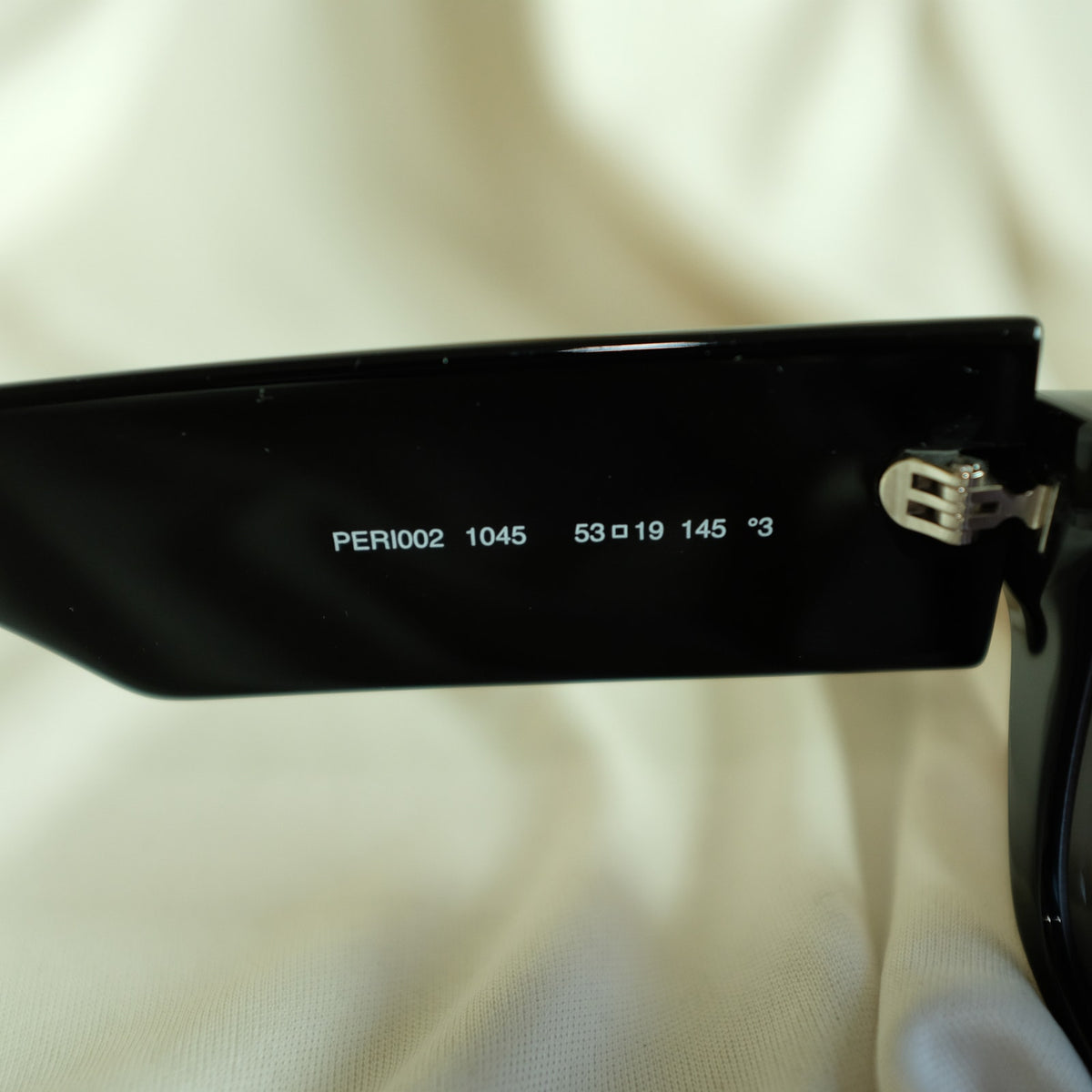 Palm Angels Rectangle Sunglasses - Black Frame, Blue Lenses, Brand New