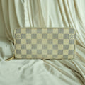 Louis Vuitton Damier Azur Zippy Wallet - Canvas, Date Code CA4018