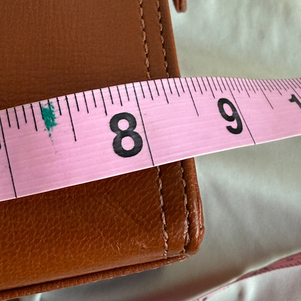 Vintage Jean Paul Gaultier Maroon Leather Top Handle Bag - Mid to Late 90s