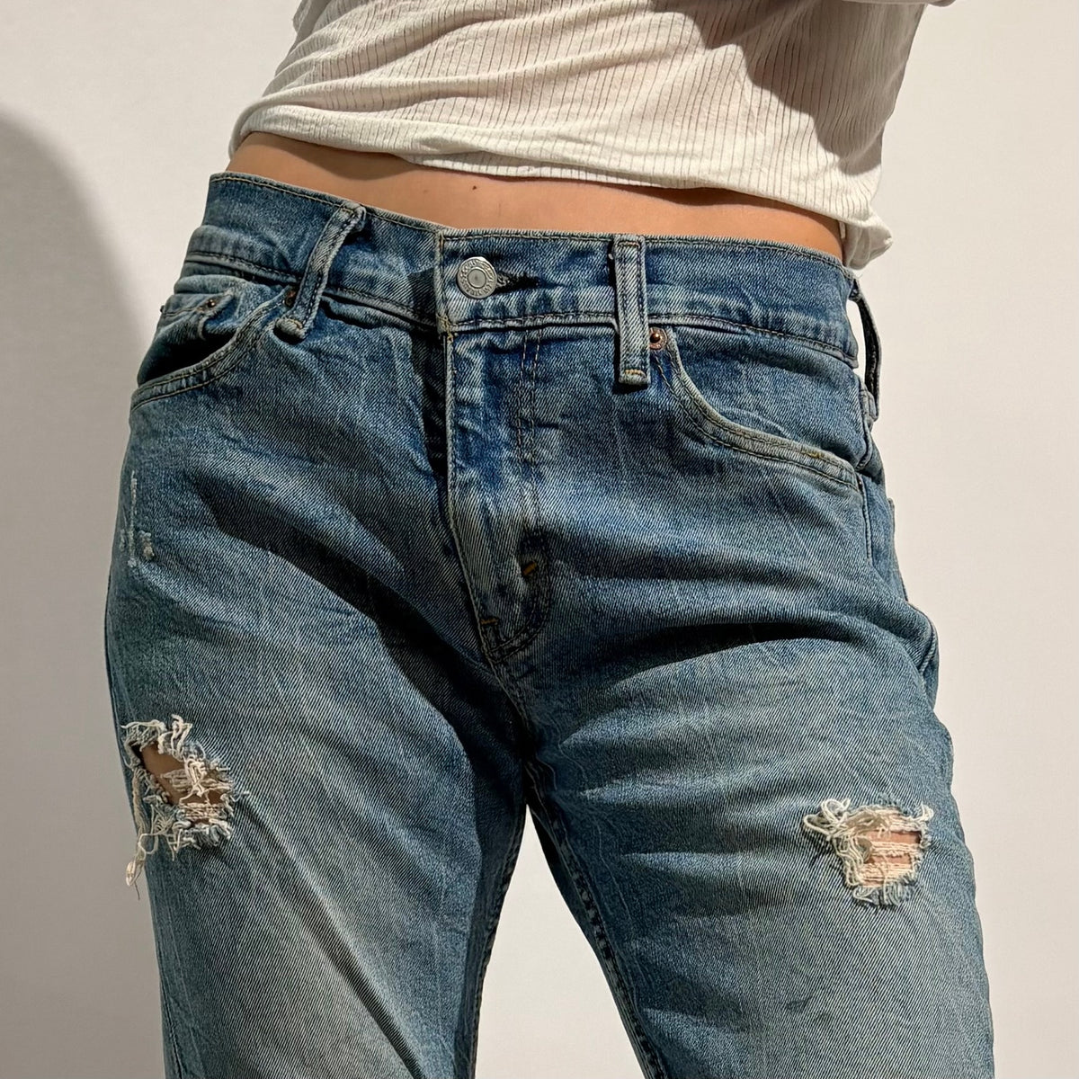 Vintage Levi's 501 Straight Leg Jeans - 30/30