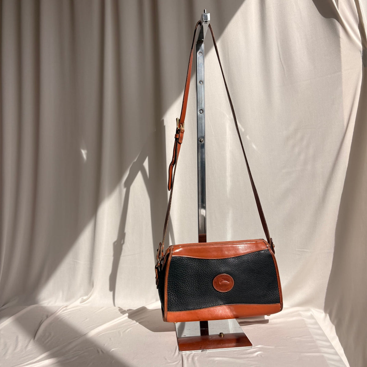 Vintage Dooney & Bourke All-Weather Leather Crossbody Bag