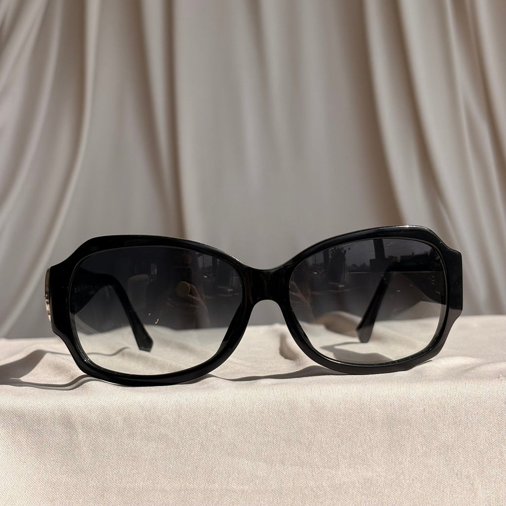 Louis Vuitton Ursula Strass Sunglasses - Black, Rhinestone Flower