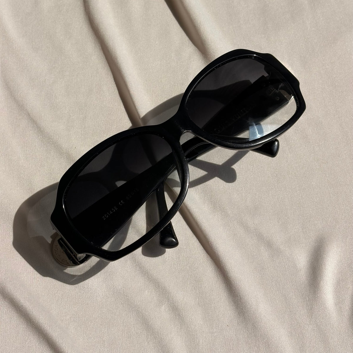 Louis Vuitton Ursula Strass Sunglasses - Black, Rhinestone Flower
