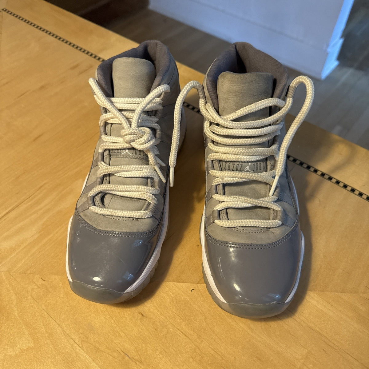 Size 7Y- GS Nike Air Jordan 11 Cool Grey 378038-005 RARE 2021 Women’s 8.5