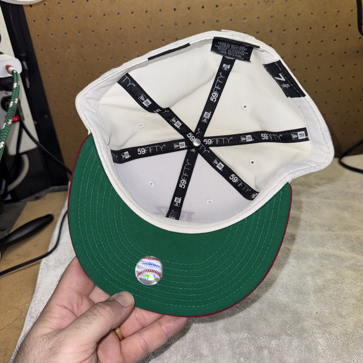 New Era 59fifty 7 5/8 Boston Red Sox Cooperstown Collection