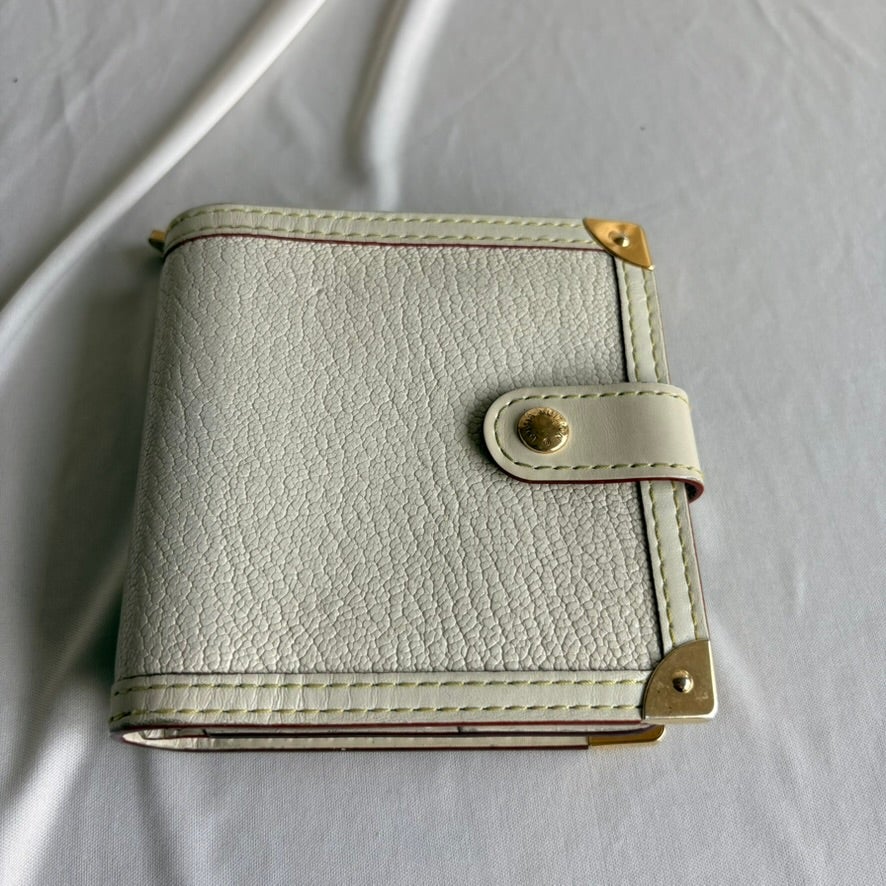 Louis Vuitton Suhali Leather Compact Zippy Wallet - Serial M12057