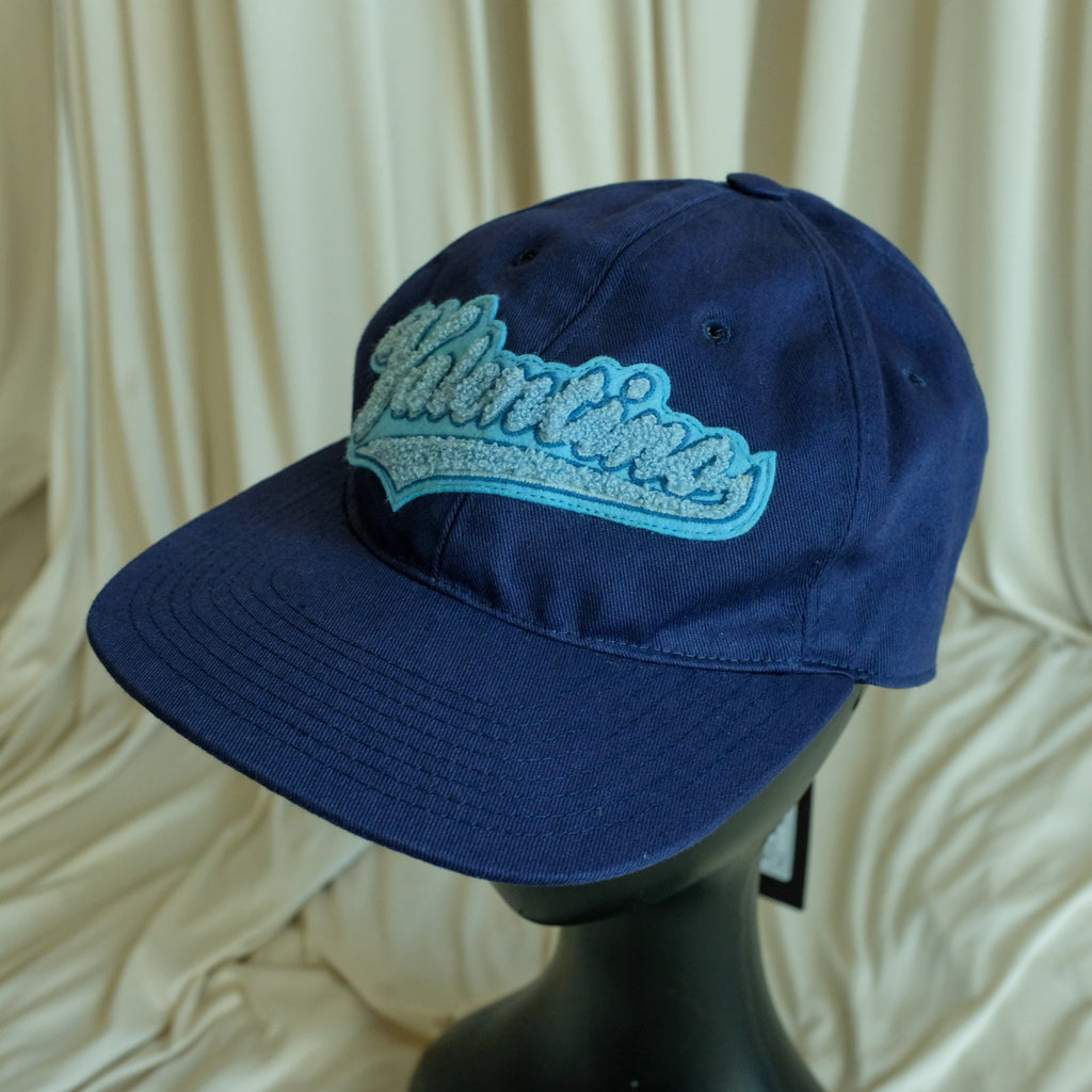 Valentino Garavani Logo Blue Baseball Cap - Blue Cotton Canvas
