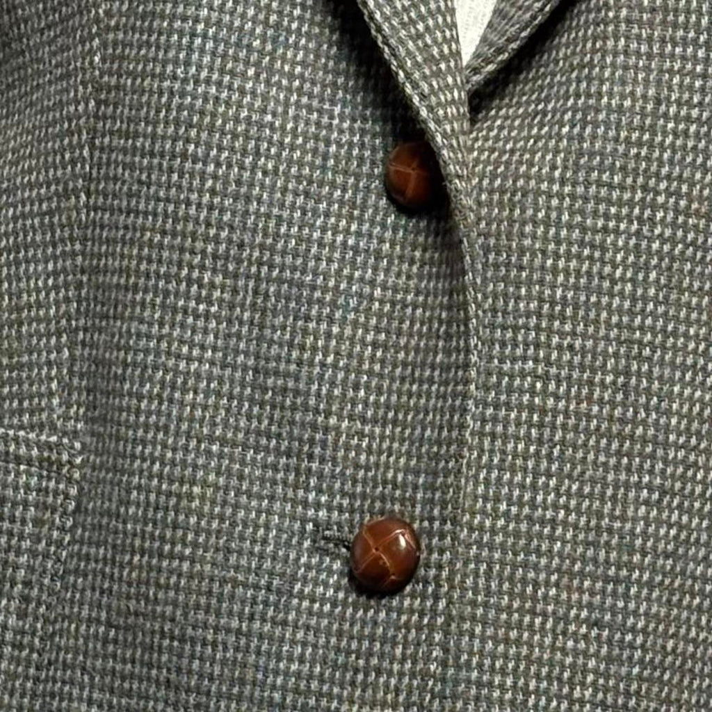 Vintage Wool Blend Grey Blazer - PBD International Div. of Peabody House