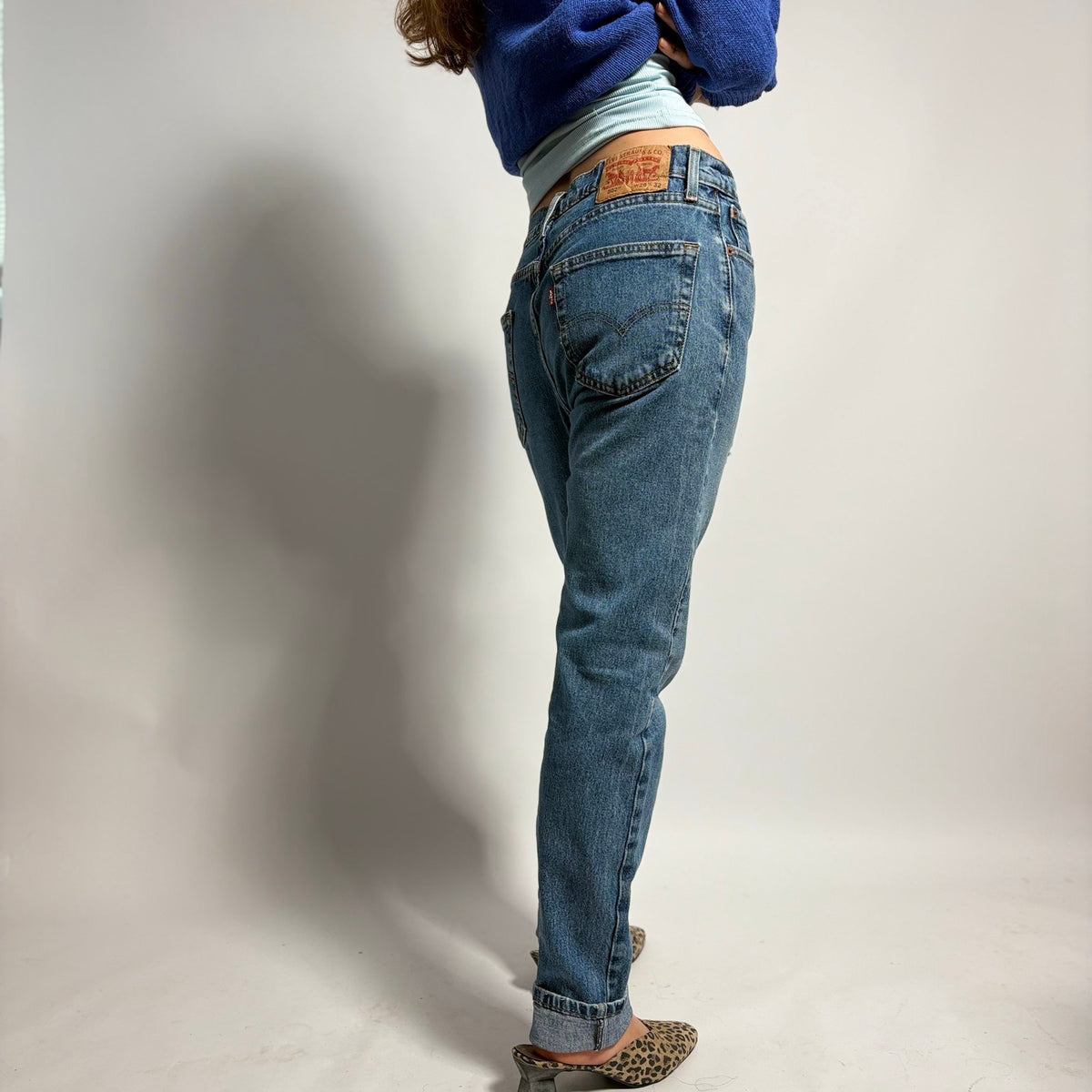 Levi's 502 Mid Wash Jeans - W29 L32