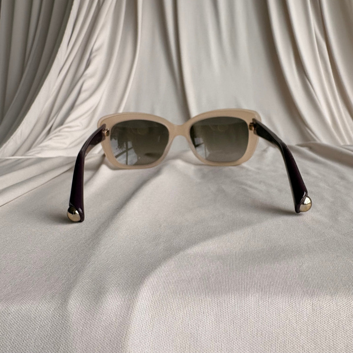 Christian Dior Promesse 3 Sunglasses - Nude, Purple Arms