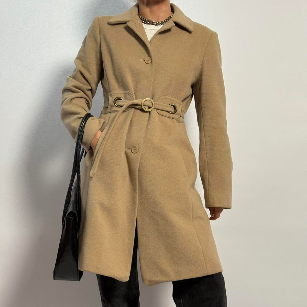 Via Spiga Wool/Cashmere Trench Coat - Size 6