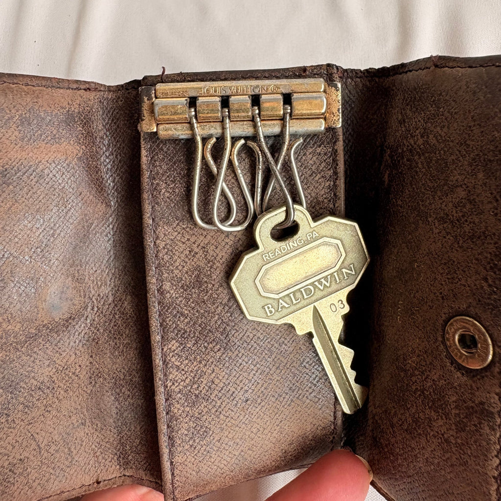 Vintage Louis Vuitton 4-Hook Key Holder - Monogram Canvas