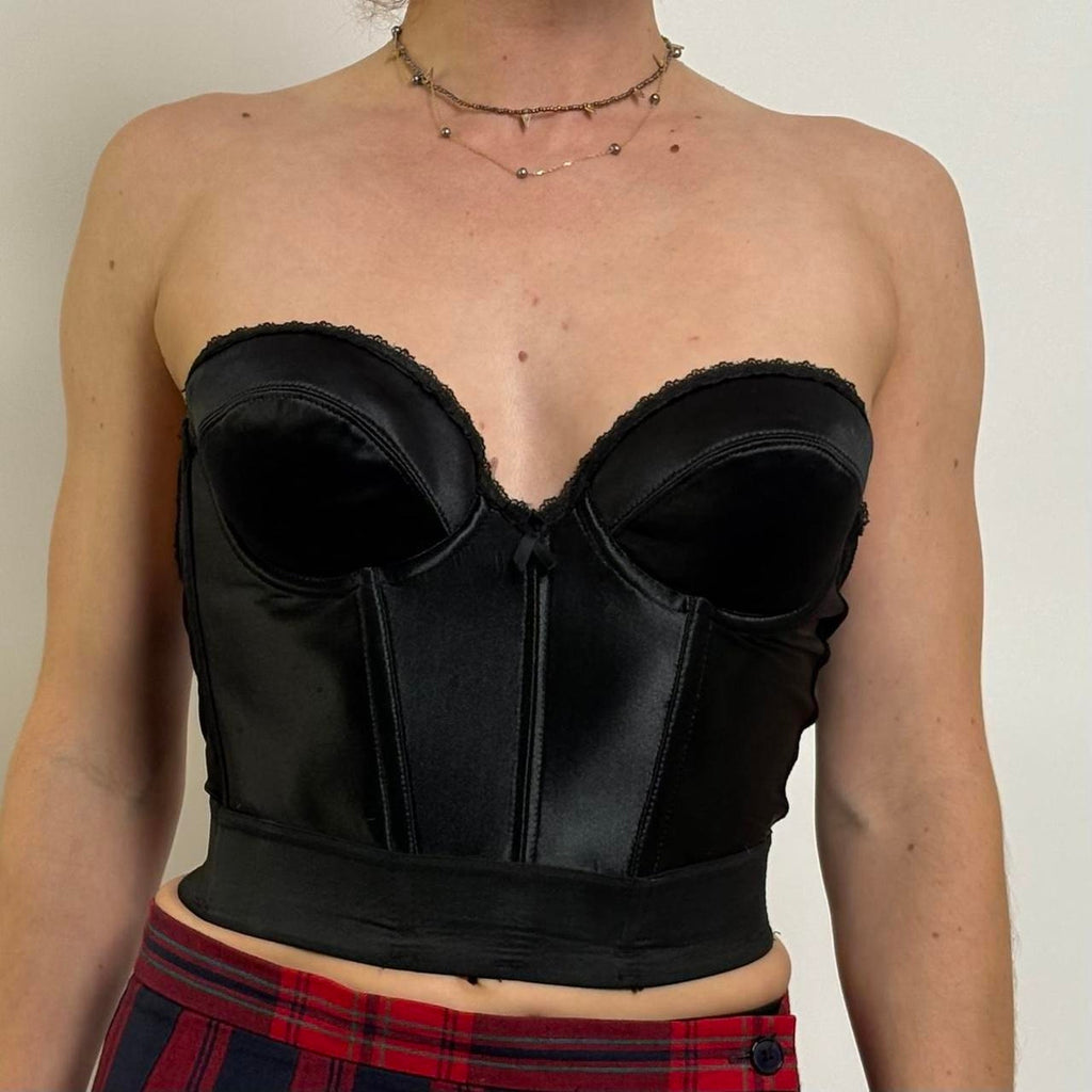Victoria Secret Black Corset Top - 34B