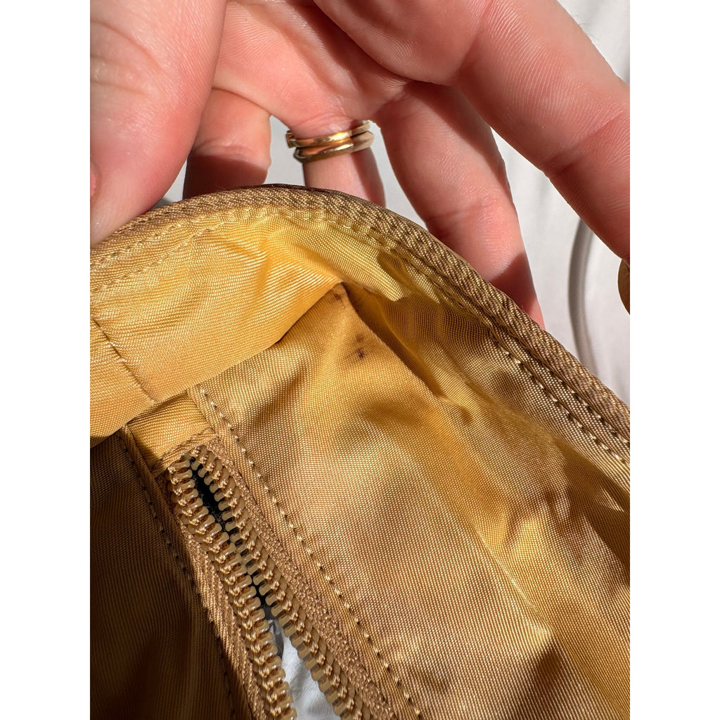 Vintage Prada Yellow Nylon Tessuto Tote