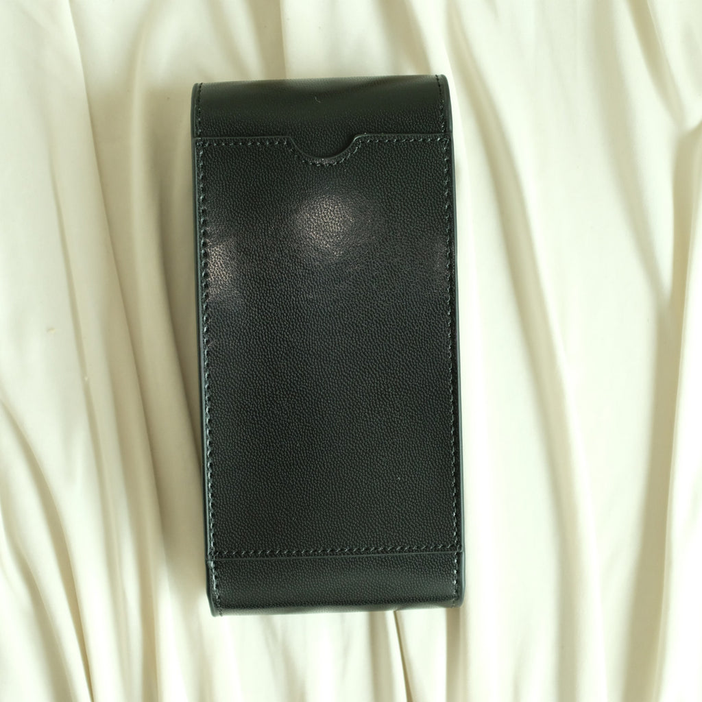 Valentino Crossbody Bag - Black Leather, Gunmetal Hardware
