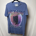 VALABASAS “SPEED DEMON” VINTAGE DARK BLUE TEE Men’s Small