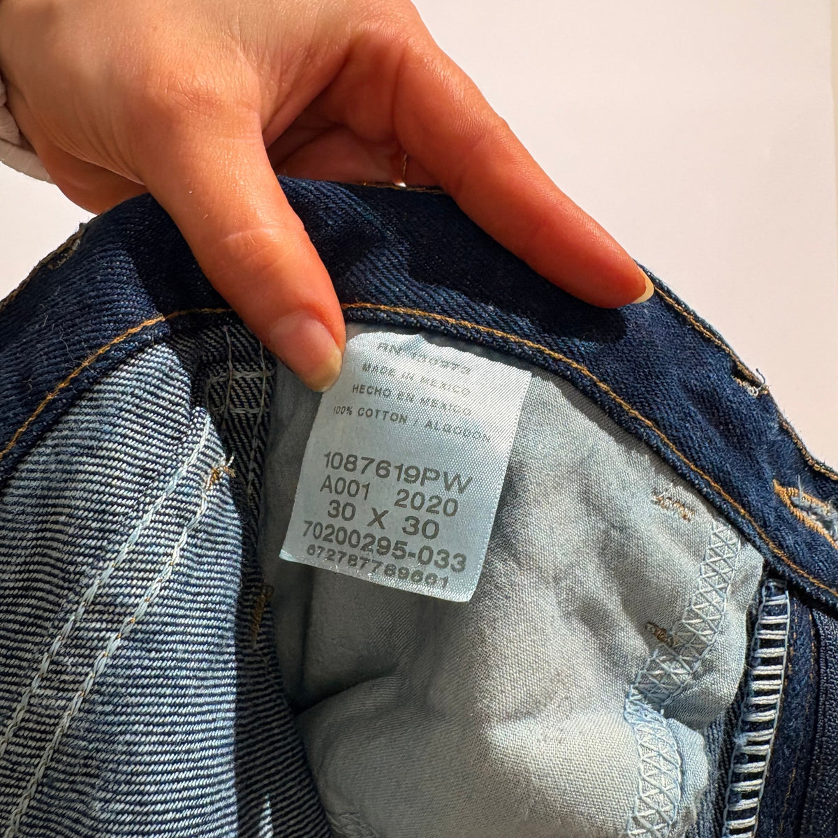 Rustler Dark Wash Straight Leg Jeans - 30x30