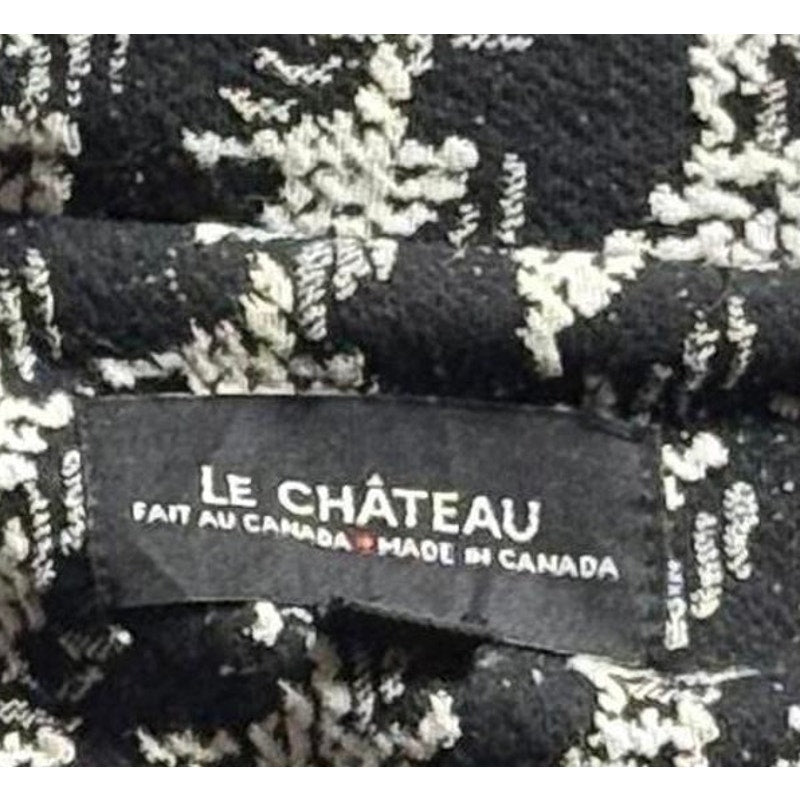 Le Château Canadian Houndstooth Coat - Small